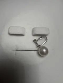 アコヤ真珠　片耳イヤリング　8.8mm