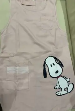 SNOOPY/スヌーピー/エプロン/ピンク/保育士/看護師のサムネイル