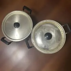 アルミ鍋　両手鍋 炊き出し用　約 29cm 2個セットのサムネイル