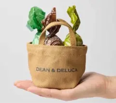 DEAN & DELUCA ホリデーミニトート　カフェオレ