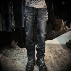 TORNADO MART シワ加工 フレアパンツ グランジ お兄系 平成 Y2K - メルカリ