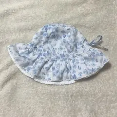 TOCCA 水色の花柄２WAYベビー帽子