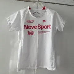 DESCENTE Move Sport 半袖Tシャツ ホワイト