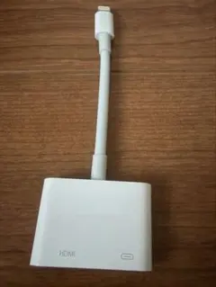 送料無料【純正品】 Apple Lightning - DigitalAVアダプ