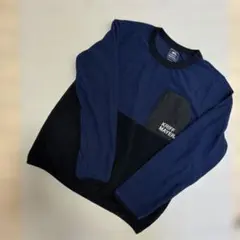 KRIFF MAYER ネイビー ブラック トレーナー