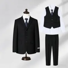 キッズ スーツ 男の子 5 点セット 150cm発表会 XF.010418-64のサムネイル