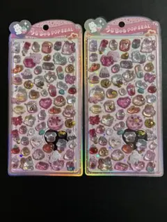 うるちゅるPOPシール スイーツ2セット