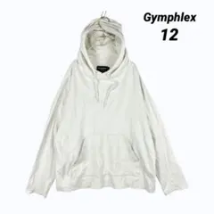 Gymphlex ジムフレックス パーカー　フード　プルオーバー　白　12のサムネイル