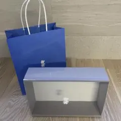【美品】familiar ラッピングボックス　リボン　紙袋　ショッパー