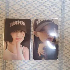 aespa カリナ、ウインター dirty work キャップ md トレカ