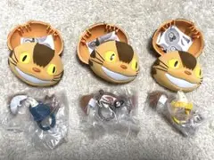 ネコバス　ガチャガチャ　3個セット