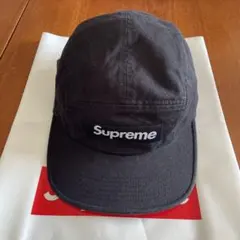 Supreme ブラック ワークキャップ