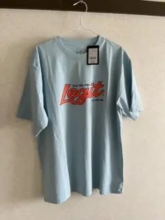 Legit ロゴプリント Tシャツ ライトブルー