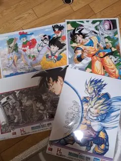 一番くじ　ドラゴンボール　40th　カラーイラストクリアポスター