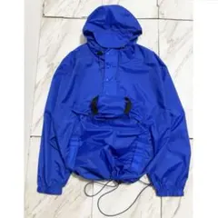"パッカブル仕様" 90s ロイヤルブルー 防水 ナイロン アノラックパーカーのサムネイル