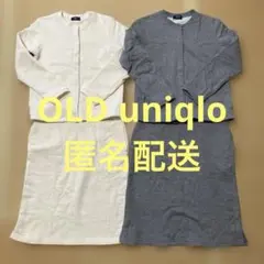 OLD UNIQLO レディース セットアップ M 2着セット 匿名配送