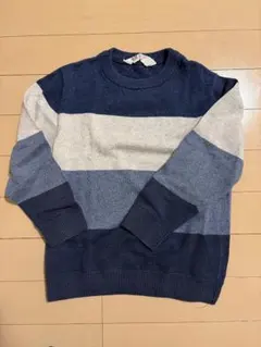 H&M ボーダーセーター 4-6Y
