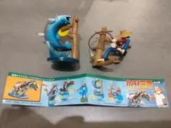 釣りキチ三平　フィギュア　ガチャ
