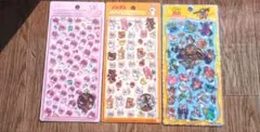 キャラクターシール 3枚セット ボンボンドロップシール プチドロップ