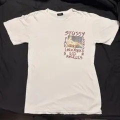 Stüssy ホワイト Tシャツ Sサイズ