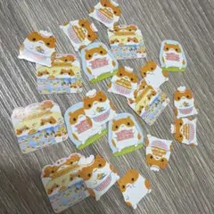 希少　平成レトロ　ハムスター　フレークシール　当時物　平成女児