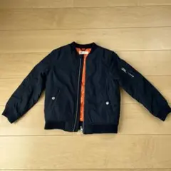 H&M MA-1 ジャケット 120cm ネイビー