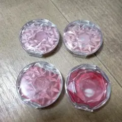 クリームチーク2個マットチーク2個セット ピンク系