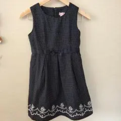 マザウェイズ　140 ワンピース　黒