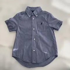 Ralph Lauren 半袖シャツ 3/3Tグレー
