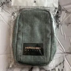 HIRODBC マルチポーチ グレー 10×6.5×5cm