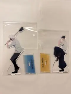 呪術廻戦　ZOZOTOWN EDビジュアル風　缶バッジ　アクリルスタンド　五条悟 呪術廻戦 ZOZOTOWN EDビジュアル風 缶バッジ アクリルスタンド 五条悟