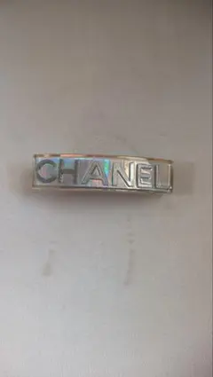 CHANEL ロゴ バレッタ ヘアピン　値下げ！