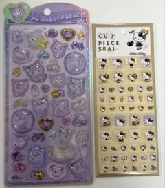 【正規品】サンリオ　クロミ　うるちゅるポップシール　ハローキティタイルシール