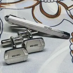 KENZO ケンゾー タイピン カフス セット シルバー