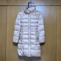 オンワード樫山　any sis ベージュ キルティングダウンジャケット