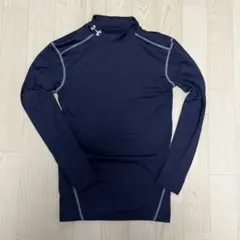 Under Armour ハイネック長袖シャツ ダークブルー
