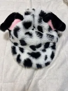 牛柄 ファンキャップ 耳付き 101匹わんちゃん