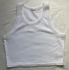 GU ちびタンク【ホワイト、ボーダー】　ちびTシャツ　未使用　3点セット