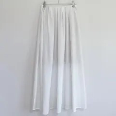 ⭐️最終処分セール⭐️ ユナイテッドアローズ フレアスカート ホワイト フリーサイズ