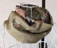 42 着物リメイク　スヌード