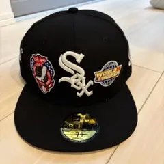 新品 未使用　ニューエラ キャップ Sox 59FIFTY 黒 58.7cm