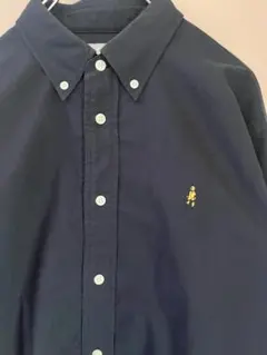 THE NORTH FACE ヒムリッジシャツ ボタンダウンXL ネイビー