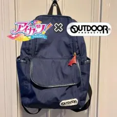 アイカツ× OUTDOOR ネイビー リュックのサムネイル