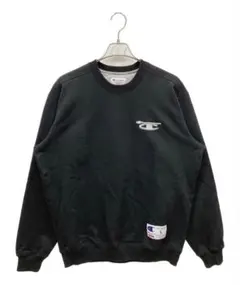 Champion×Supreme 3D metallic crewneck