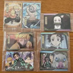 【匿名配送】【鬼滅の刃】ウエハースカード（炭治郎、善逸、伊之助など）