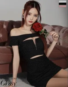 ROBE de FLEURS Glossy ドレス