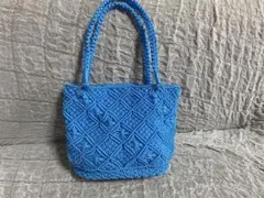 スワン糸バック⭐️2点 スワン糸バック⭐️2点 スワン糸で2WAY使いができる♪マクラメ＋