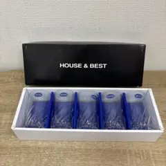 HOUSE & BEST クリスタルタンブラー 5個セット