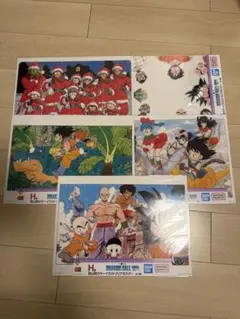 一番くじ ドラゴンボール40th 其之一 H賞　クリアポスター　5種
