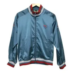 80s puma プーマ ビンテージトラックジャケット　ジャージ　刺繍ロゴ